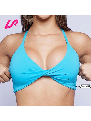 workout top with bra